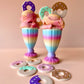 Icecream Sundae Cup - Rainbow