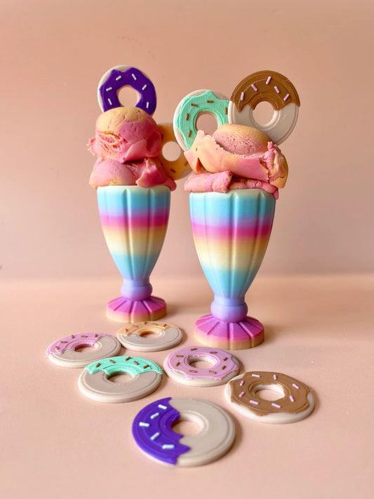 Icecream Sundae Cup - Rainbow