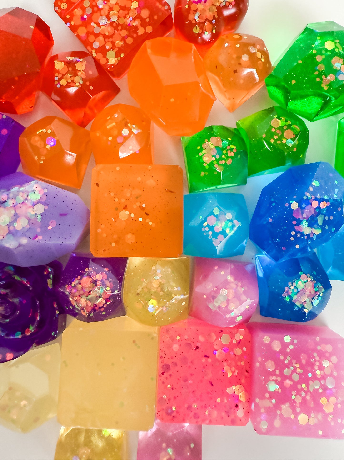 Glitter Rocks | Sensory Play Gems