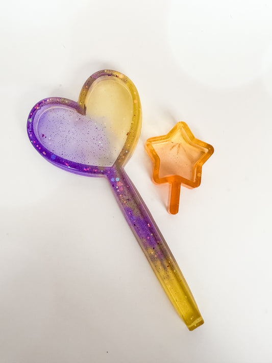 Love Heart & Star Wand Set