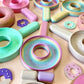 Eco Donut Press: Rainbow