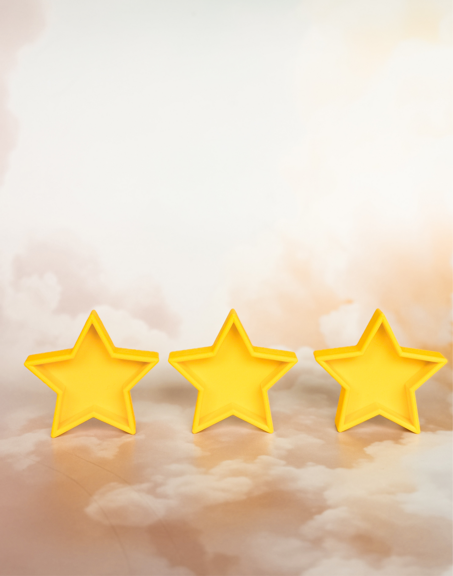 Mini Star Shape Play Trays