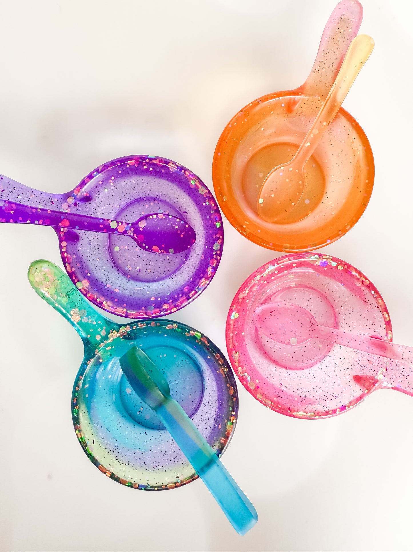 Play Scoop Set, Sensory Play Scoop Set (Sunset)