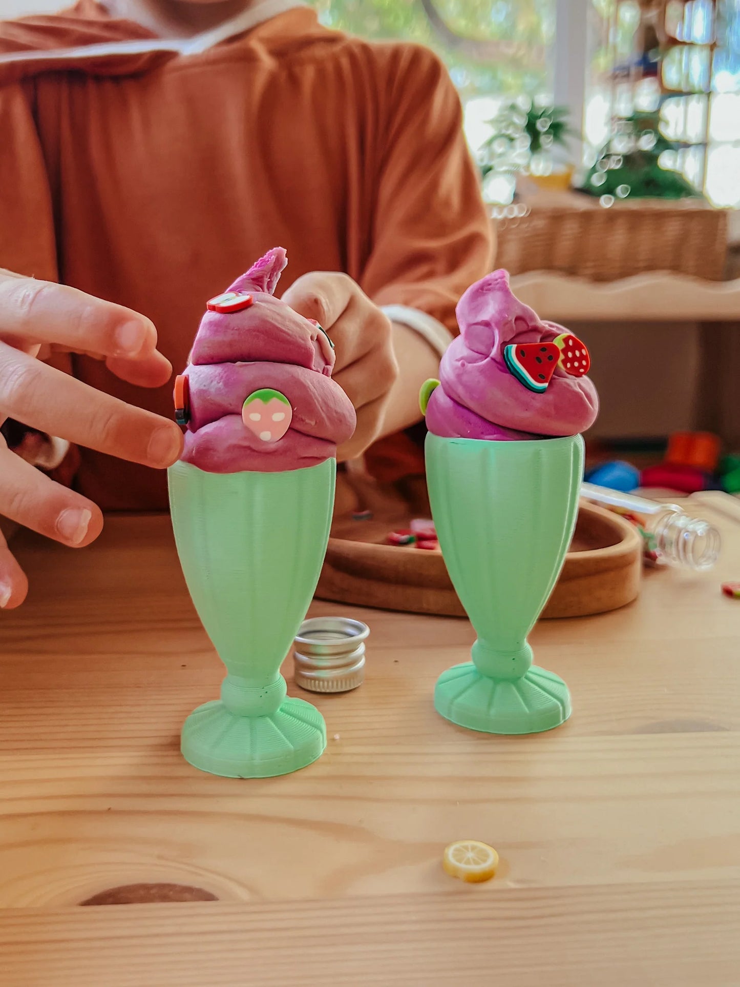Icecream Sundae Cup - Mint
