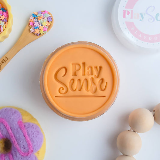 Playdough | Pastel Peach | Fruit Salad Scented: Small