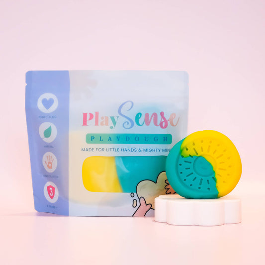 Play Sense Duo Dough | Turtle Bay | Tropical Coconut Scented
