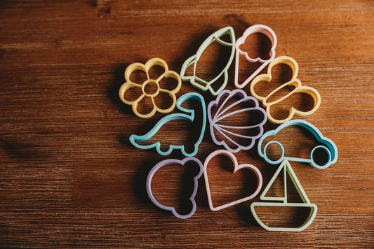 Playdough Assorted Colour Eco Cutter Set™ | Playdough Cutters